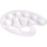 Plastová paleta na míchání barev COOL BY VICTORIA – 10 misek 22 × 16,5 cm – Zboží Dáma
