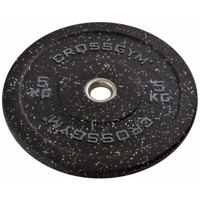 FitnessLine Kotouč Bumper Plate CrossGym - 5 kg 50,4 mm – Hledejceny.cz