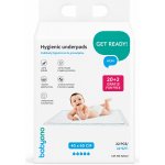 BABYONO Podložky přebalovací pod dítě 40 x 60 cm 20ks 2ks zdarma – Hledejceny.cz