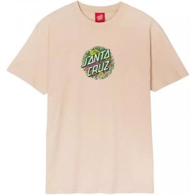 Santa Cruz Asp Flores Dot Front T-Shirt Oat