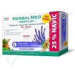 HerbalMed Dr.Weiss BEZ CUKRU Šalvěj-ženšen 24+6 pastilek – Zboží Dáma