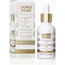 James Read Gradual Tan H2O Tan Drops samoopalovací kapky na obličej odstín Light/Medium 30 ml