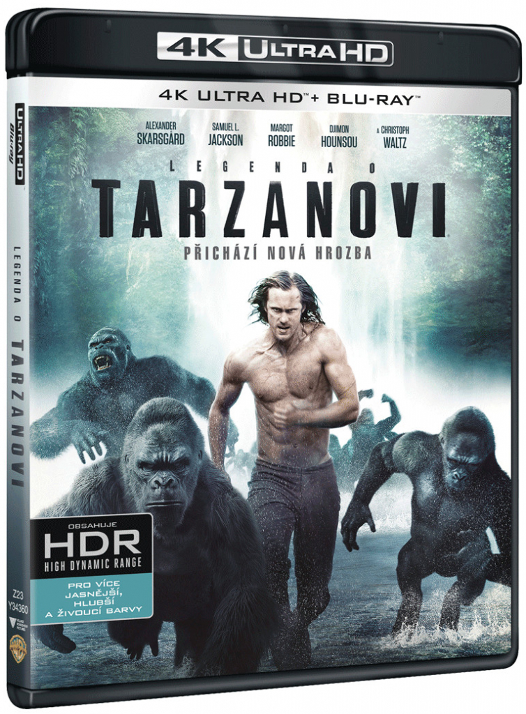 Legenda o Tarzanovi UHD+BD