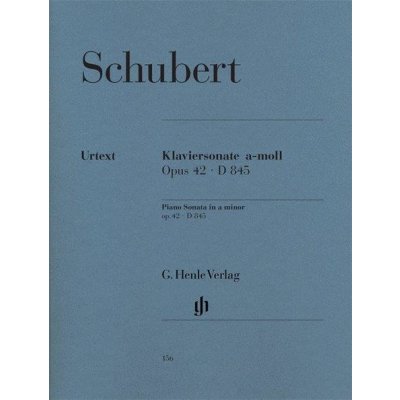 Franz Schubert Piano Sonata In A Minor D.845 noty na klavír – Zboží Mobilmania
