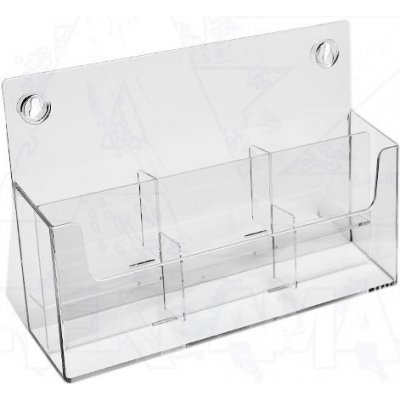 A-Z Reklama CZ plastový stojánek na letáky stojací 6 x DL 1/3A4 – Hledejceny.cz