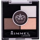 Rimmel London Glam Eyes HD 5Colour Eye Shadow Očné tiene 023 Foggy Grey 3,8 g