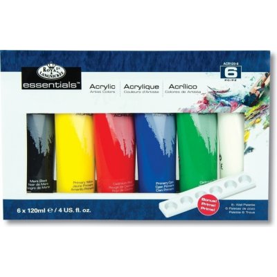 akrylové barvy Royal & Langnicke ARTIST 6x120 ml – Sleviste.cz