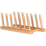KESPER Stojan na 6 talířů, 25 x 14 x 9,7 cm, bambus KESPER 58293 – Zboží Mobilmania