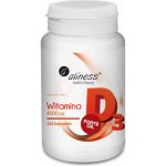 Aliness Vitamin D3 FORTE oil 100 mcg 120 kapslí – Hledejceny.cz