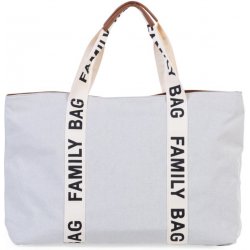 Childhome Cestovní Taška Family Bag Canvas Off White