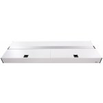 Diversa LED Expert 2 x 24W Akvarijní kryt hliníkový rovný černý 120 x 50 cm – Zboží Dáma
