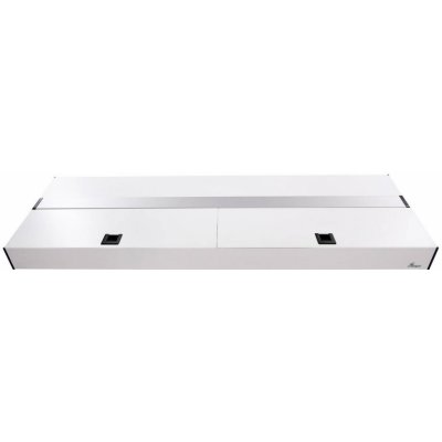 Diversa LED Expert 2 x 24W Akvarijní kryt hliníkový rovný černý 120 x 50 cm – Zboží Dáma