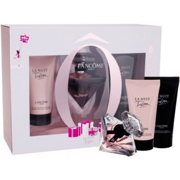 Lancôme La Nuit Trésor pro ženy EDP 30 ml + tělové mléko 50 ml + sprchový gel 50 ml dárková sada