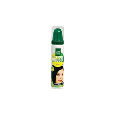 Henna plus barevné pěnové tužidlo 1 Black 75 ml – Sleviste.cz