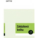 Optys 1013 Zakázková kniha A4 - 24l – Zboží Mobilmania