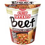 Cup Noodles Instantní nudlová polévka s hovězí příchutí v asijském stylu pikantní 64 g – Sleviste.cz