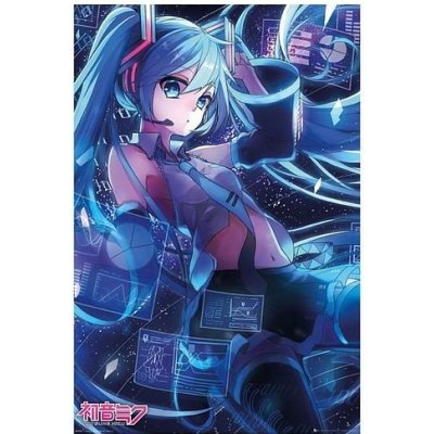 GB eye Plakát Vocaloid - Hatsune Miku Popstar – Sleviste.cz