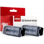 Amio LED osvětlení SPZ Seat Leon III 2012 - 2020 CANBUS, 3LED | Zboží Auto