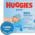 Huggies PURE vlhčené ubrousky 18 x 56 ks – Hledejceny.cz
