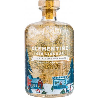 Clementine Gin Liqueur Snow Globe 20% 0,7 l (holá láhev) – Zboží Dáma