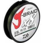 Daiwa šňůra J-Braid 8 Tmavě Zelená 300m 0,16mm 9kg – Zbozi.Blesk.cz