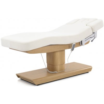 Fabulo Eterna Elektrické wellness lehátko s vyhříváním a LED osvětlením Barva: krémová 195*75 cm | 90 kg | krémová – Zboží Mobilmania