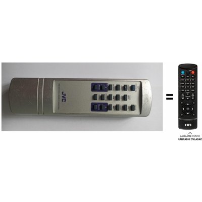 Dálkový ovladač Predátor JVC RM-SRCEX25A – Hledejceny.cz