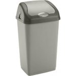 Heidrun Odpadkový koš 60 l bílý/šedý – Hledejceny.cz