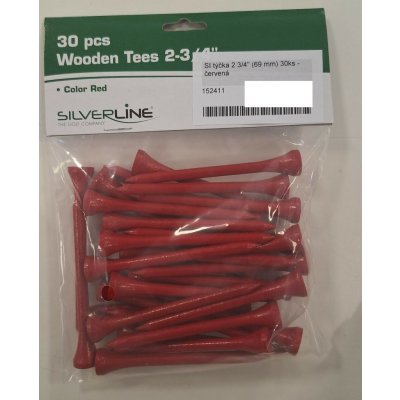 Silverline týčka 2 3/4" červená 69 mm / 30 ks – Hledejceny.cz