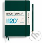 Leuchtturm1917 Zápisník 120G Forest Green Medium A5 tečkovaný – Zboží Živě