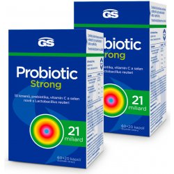 GS Probiotic Strong 2 x 80 kapslí