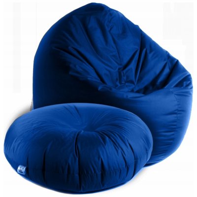 Supplies sedací pytel chillout s dvoufunkcí modrá – Sleviste.cz