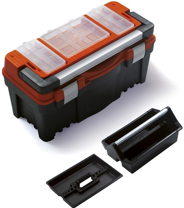 PROSPERPLAST FIREBIRD kufr na nářadí oranžová, 550 x 267 x 277 mm N22RPAA  od 469 Kč - Heureka.cz