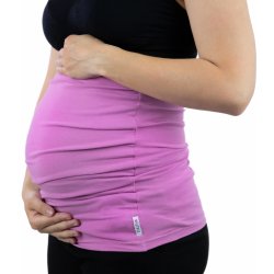 VFstyle těhotenský pás Comfort růžovo-fialový