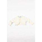 Minoti BOW 8 svetr kojenecký bolerko béžová – Zboží Dáma