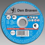 Den Braven Řezný kotouč A60T 125 × 1,0 x 22,23 mm T41 AB002 – Sleviste.cz
