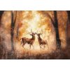 Tapety Postershop Fototapeta vliesováNature forest deer, rozměry 208x146 cm