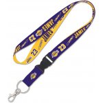 Šňůrka na krk Wincraft LeBron James Los Angeles Lakers NBA Lanyard w/detachable buckle 1" – Hledejceny.cz