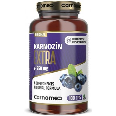 CarnoMed Karnosin EXTRA Pure&Strong 100 kapslí – Hledejceny.cz