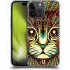 Pouzdro a kryt na mobilní telefon Apple Pouzdro Head Case Apple iPhone 15 Pro Max AZTEC KOČKA