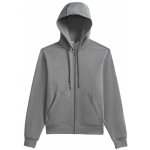 Wilson M Team Zip Hood Medium Gray Heather – Sleviste.cz