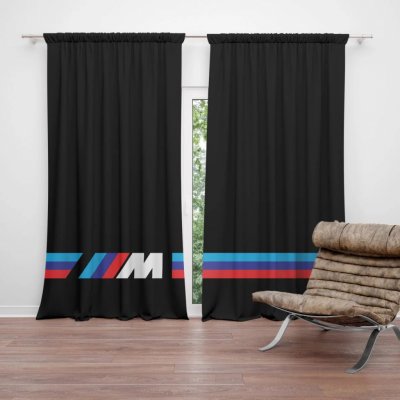 Závěsy MPERFORMANCE pruh: 2 ks - 140x250 cm - Sablio – Hledejceny.cz