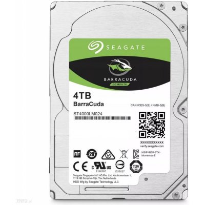 Seagate BarraCuda 4TB, ST4000LM024 – Zbozi.Blesk.cz