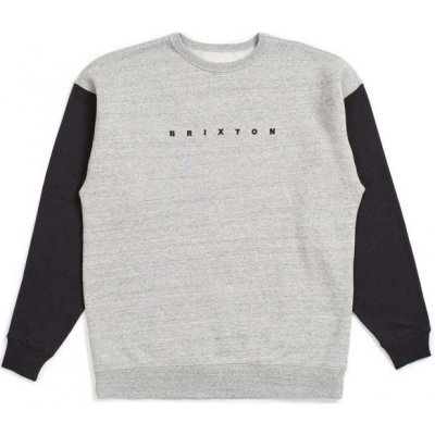 BRIXTON Cantor Crew Heather Grey/Black HTGBK