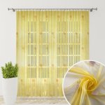 Organza látka /platno GLORIA 129-112 žlutá – Zboží Mobilmania