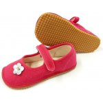 Beda Přezůvky/baleríny Barefoot pink shine BF 060010/BA – Zboží Mobilmania