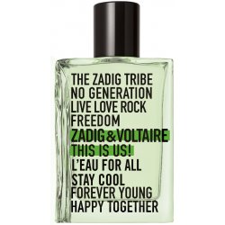 Zadig & Voltaire This is Us! L'Eau All toaletní voda unisex 50 ml