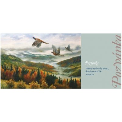 E-myslivost Pozvánka na lov - společný hon – Hledejceny.cz