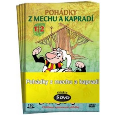 Pohádky z mechu a kapradí - kolekce 5 DVD - Smetana Zdeněk – Zbozi.Blesk.cz