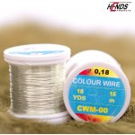 Hends Products Hends Měděný drátek COLOUR WIRE 0,18mm Stříbrný – Hledejceny.cz